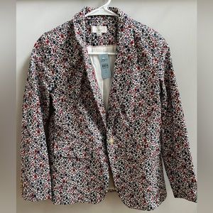 Loft Floral Blazer- size 00P